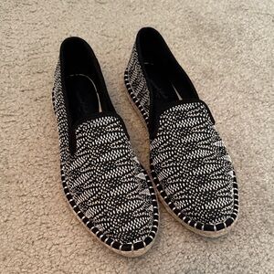 Universal Thread Black and White Espadrilles
